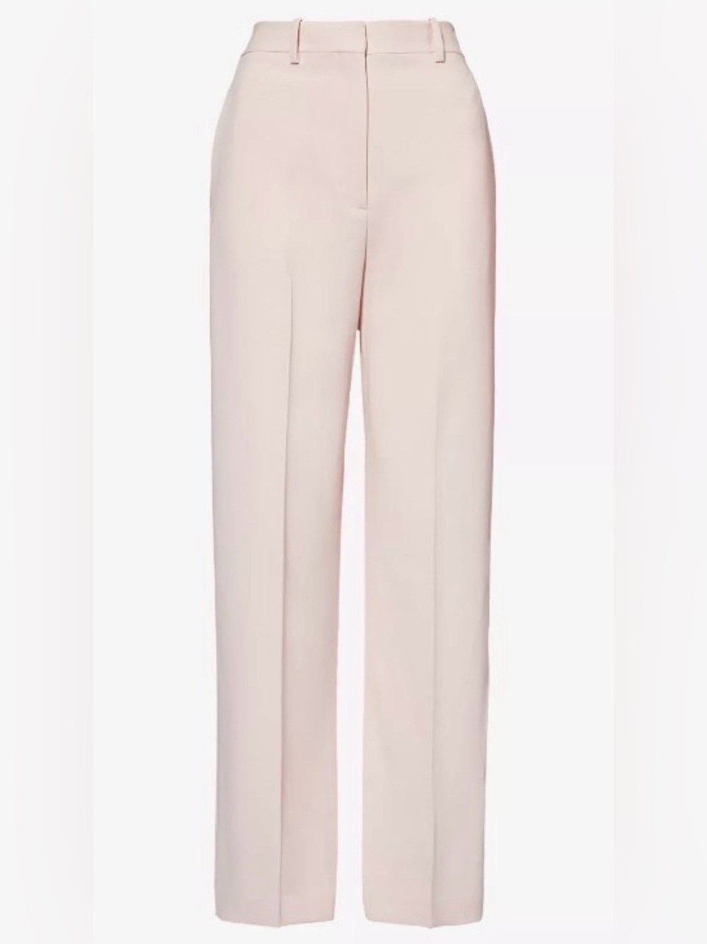 Theory Custom Max Edition Straight Leg Wool Blend Trousers